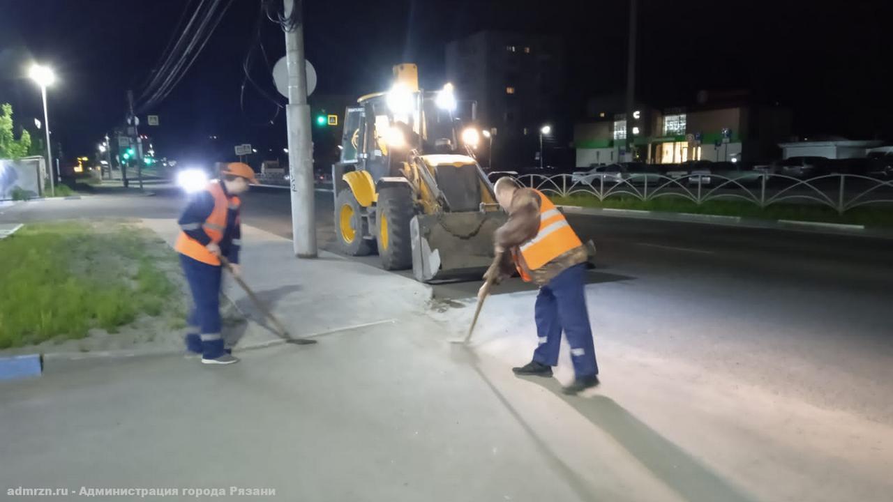 Уборка города продолжится ночью