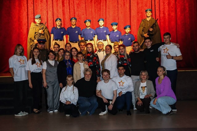 В РязГМУ состоялась премьера иммерсивного спектакля «На защите Отечества»