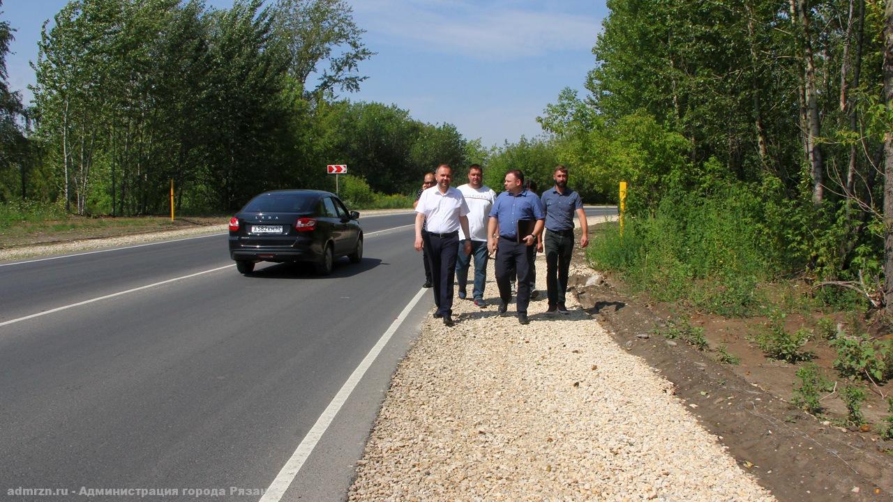 В областном центре состоялась приемка автодороги от ул. Черновицкой до Ряжского шоссе