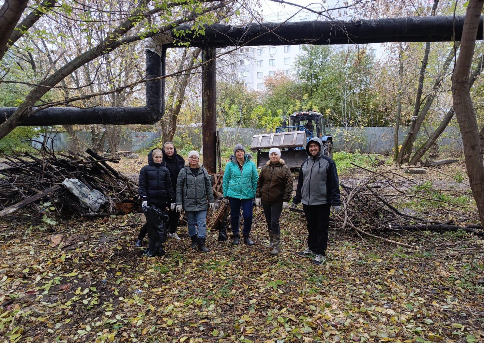 В Рязани продолжаются работы по благоустройству городских территорий