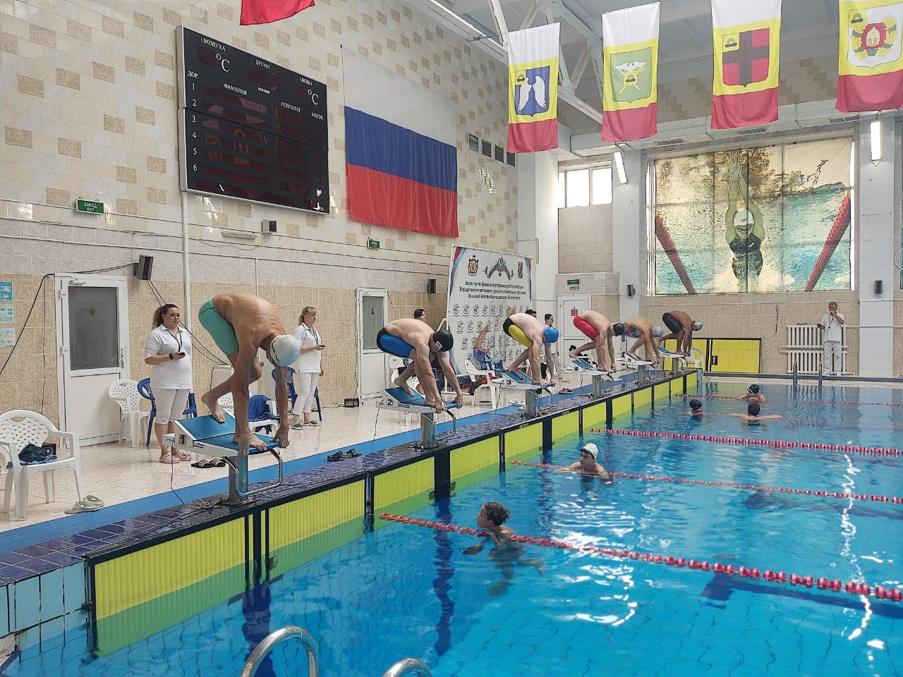 Рязанские спортсмены заняли призовые места в областных соревнованиях по плаванию