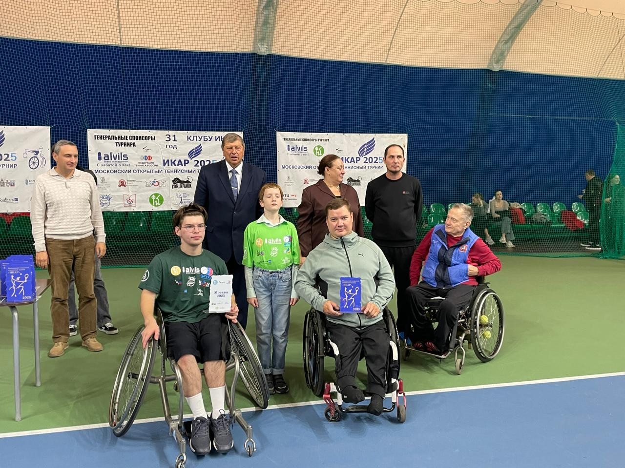 Спортсмен СШТ «Юниор» - золотой призер теннисных соревнований на колясках