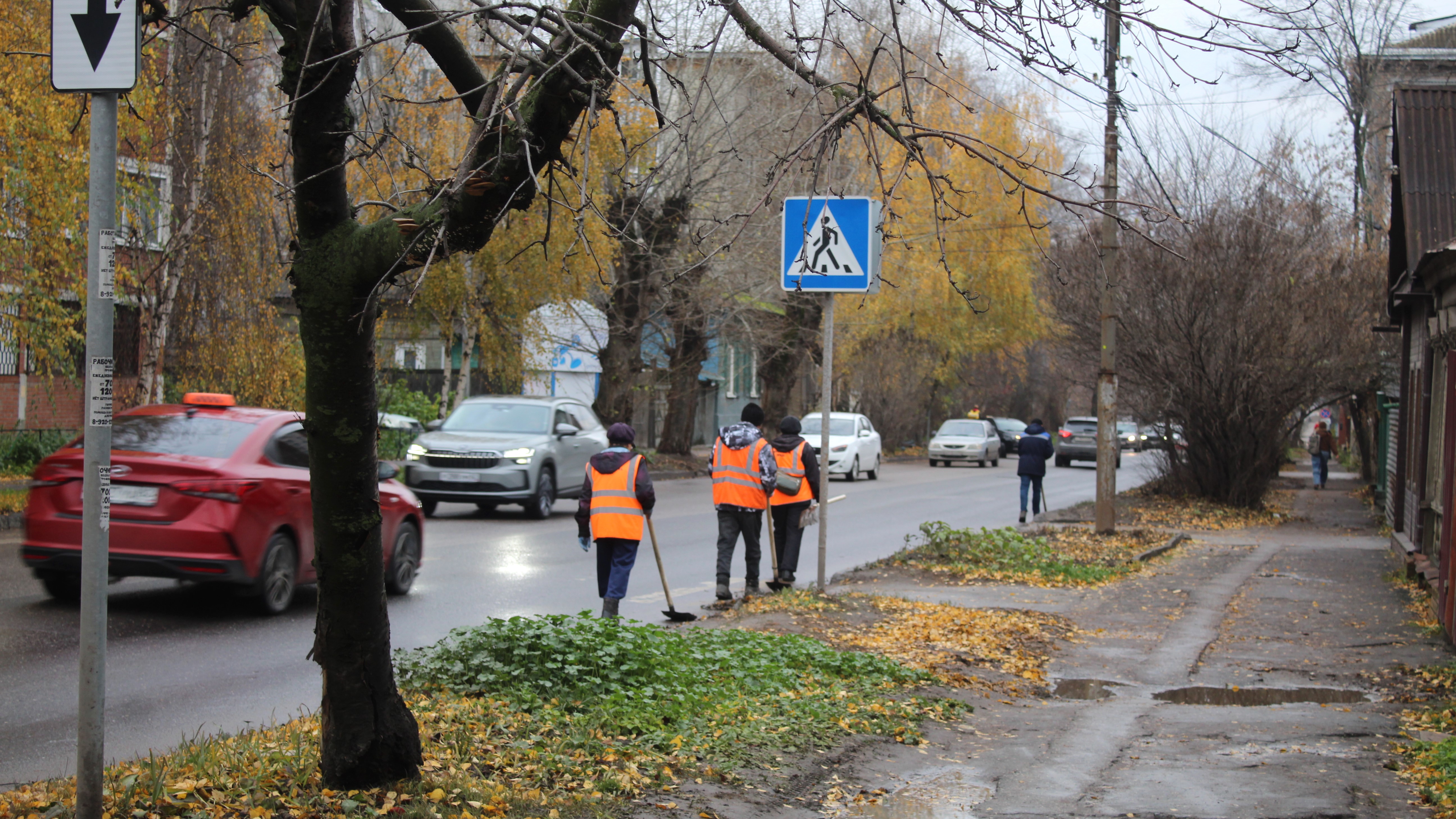 Дирекция благоустройства проводит уборку областного центра
