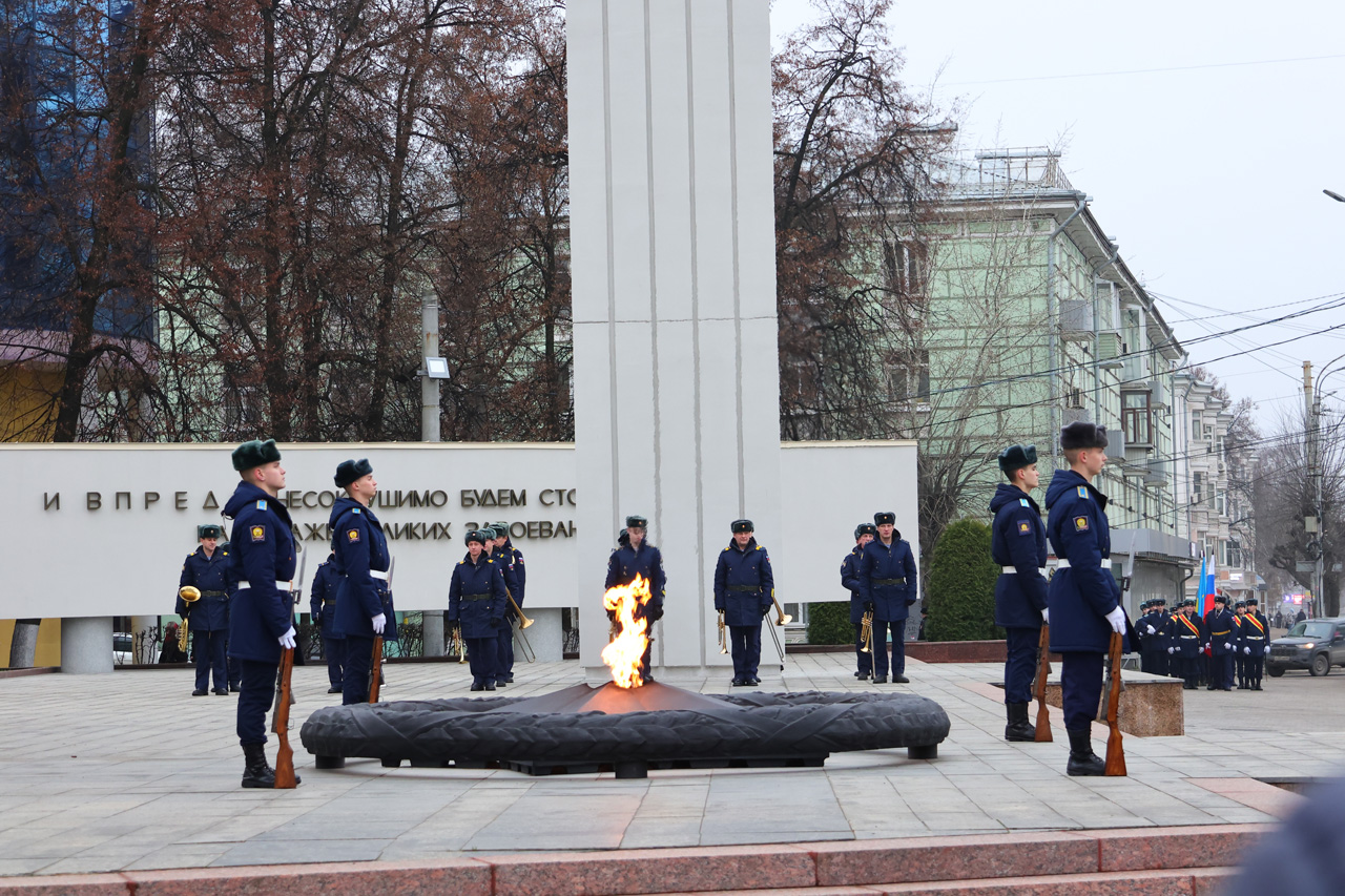 В Рязани почтили память погибших в битве под Москвой