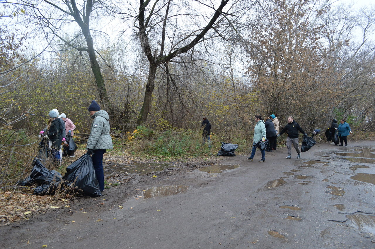 В Рязани прошел заключительный общегородской субботник