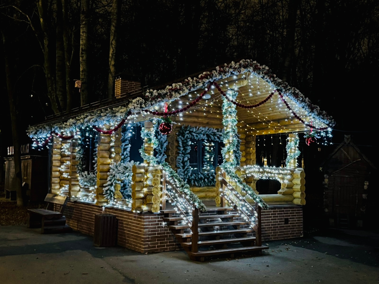 Рязанский Лесопарк готовится к Новому году