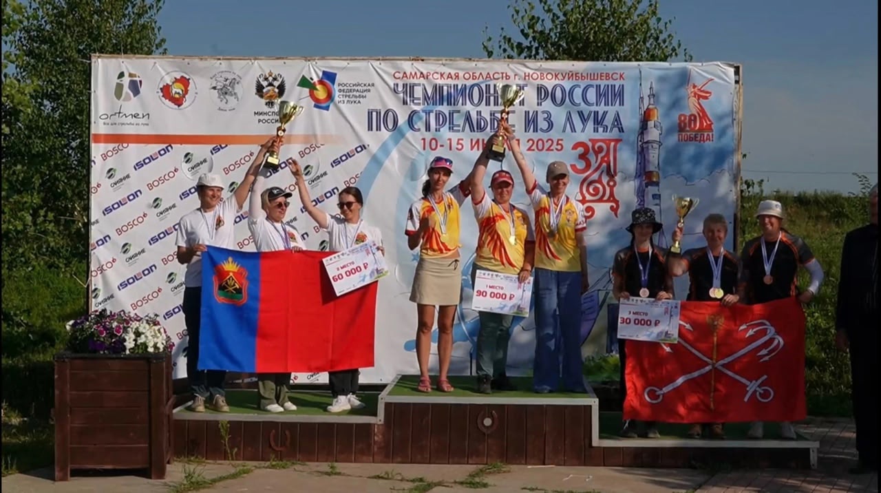 Рязанские лучницы стали Чемпионами России