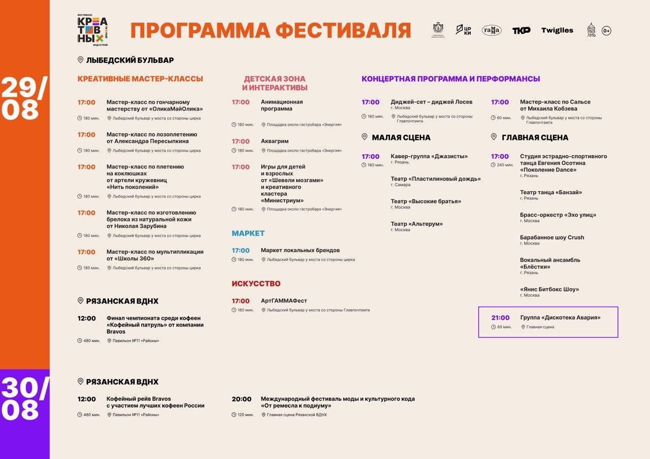 В Рязани пройдёт Фестиваль креативных индустрий