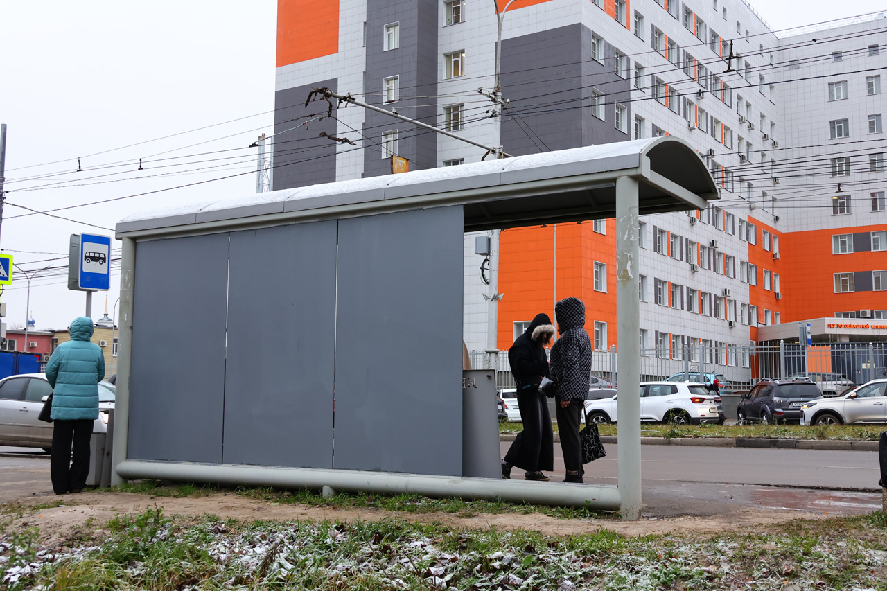 В Рязани задержан вандал, разбивший остановку у онкодиспансера