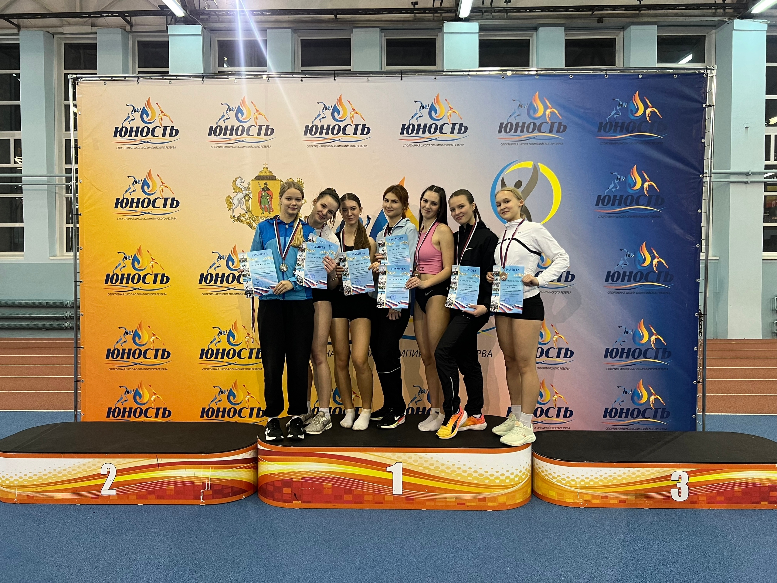 Рязанские легкоатлеты завоевали призовые места на Открытом городском чемпионате 