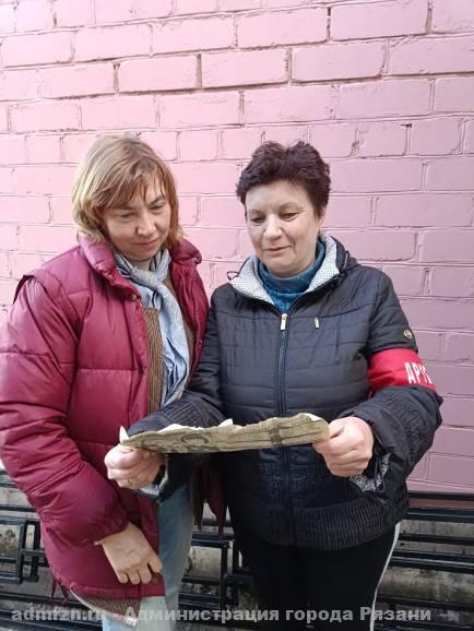 Активисты добровольных народных дружин проводят патрулирование улиц