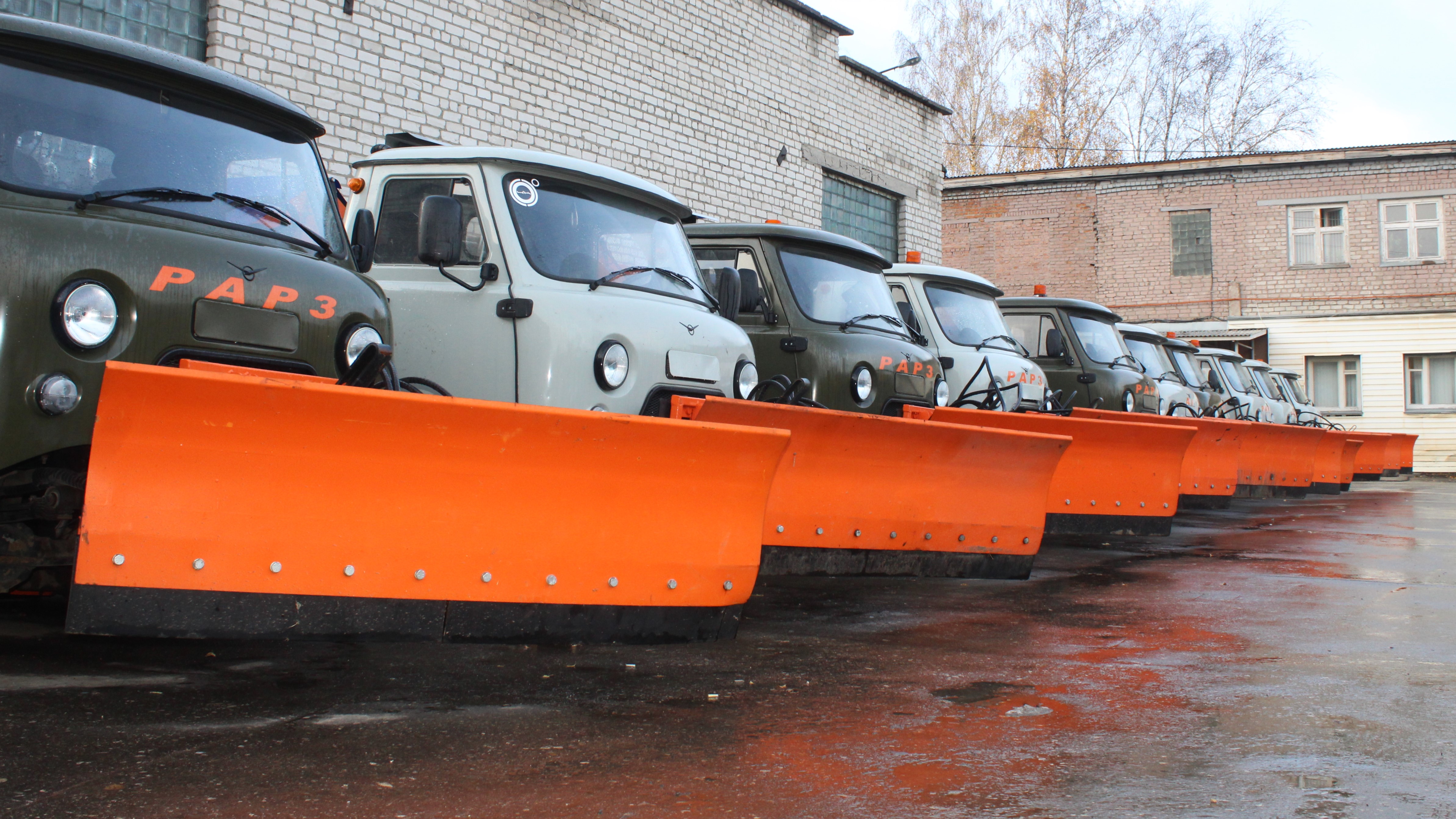 Коммунальная техника Рязани готова к работе в зимний период 