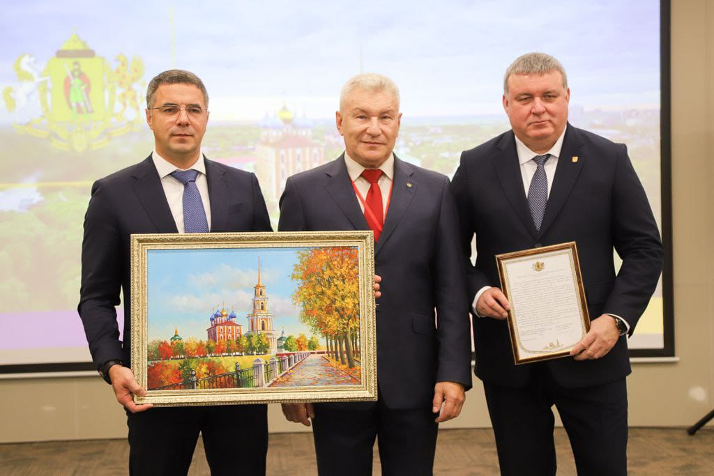 Рязанская делегация поздравила Тулу с Днем города